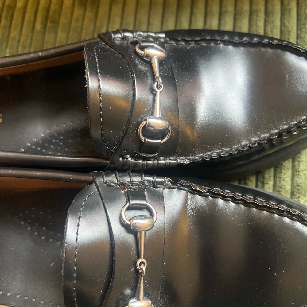 GH Bass Weejuns Black Leather Loafer, 8 - Picture 5 of 5